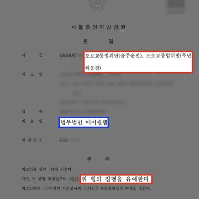음주운전 재범 집행유예 성공사례 | 6개월 만에 무면허 음주운전 적발됐지만 선처 받은 이유